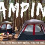 Cách dựng lều cắm trại đơn giản, nhanh chỉ mất 5 phút