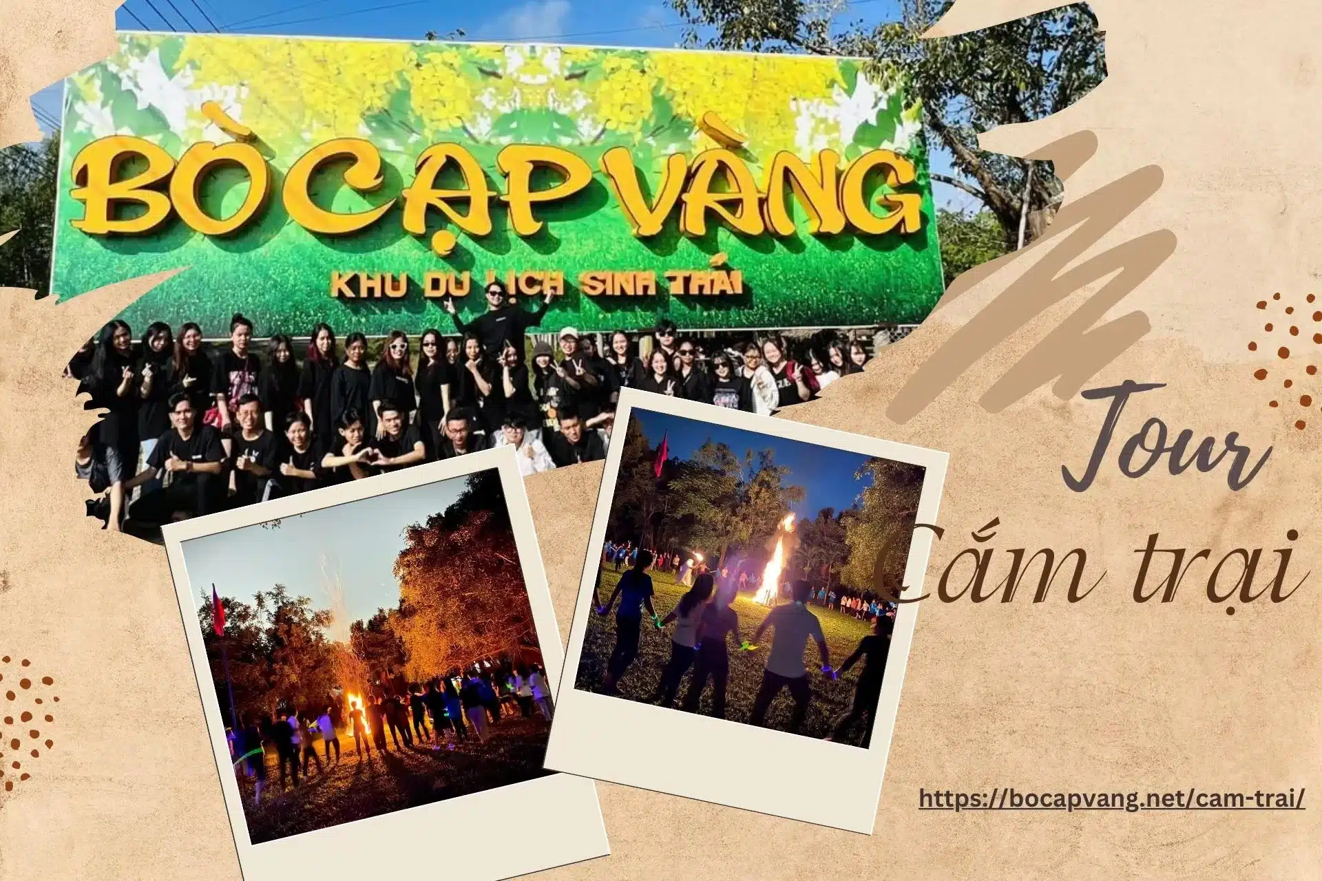 TOUR CẮM TRẠI 2 NGÀY 1 ĐÊM TỪ TPHCM ĐI ĐỒNG NAI