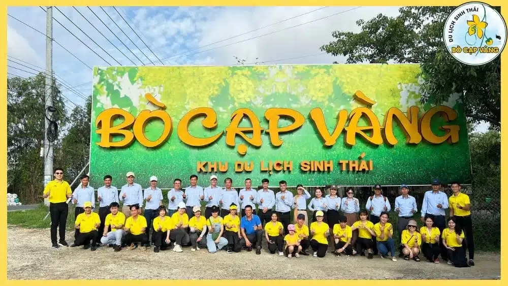 Tổ Chức Team Building Gần Sài Gòn Ở Bò Cạp Vàng