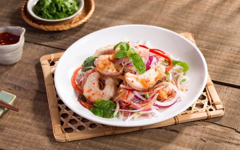 gỏi cá lăng tươi ngon