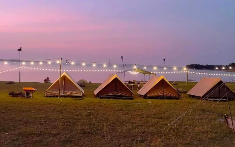 Tâm Camping bãi cắm trại Hồ Dầu Tiếng