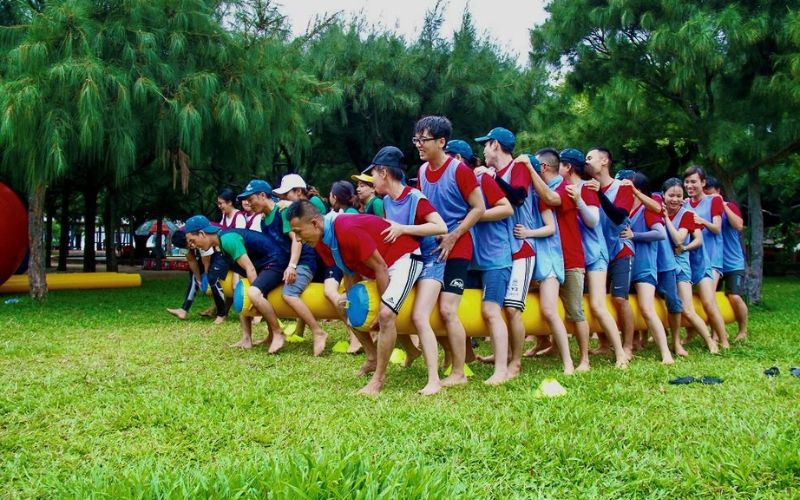 Địa điểm teambuilding Công viên Đầm Sen
