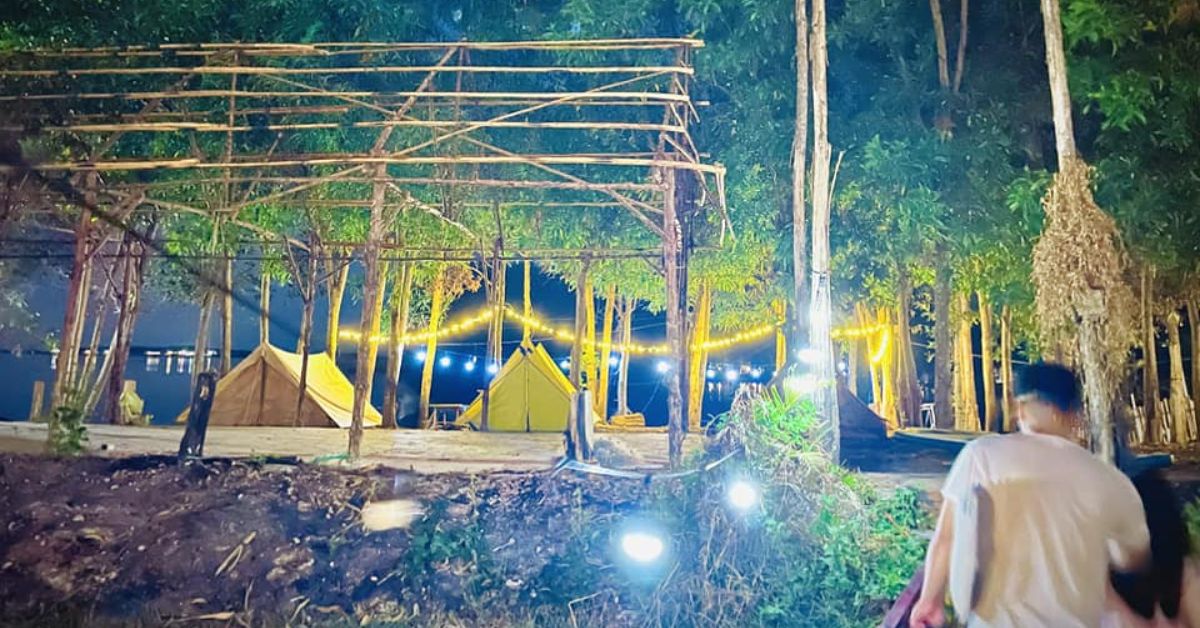 Điểm qua 14 bãi cắm trại Hồ Trị An cực chill mà bạn không nên bỏ lỡ 3 Cắm trại Vũ Thủy hồ Trị An