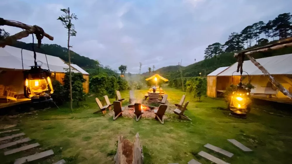 Cắm trại Đà Lạt ở Twin Beans Farm