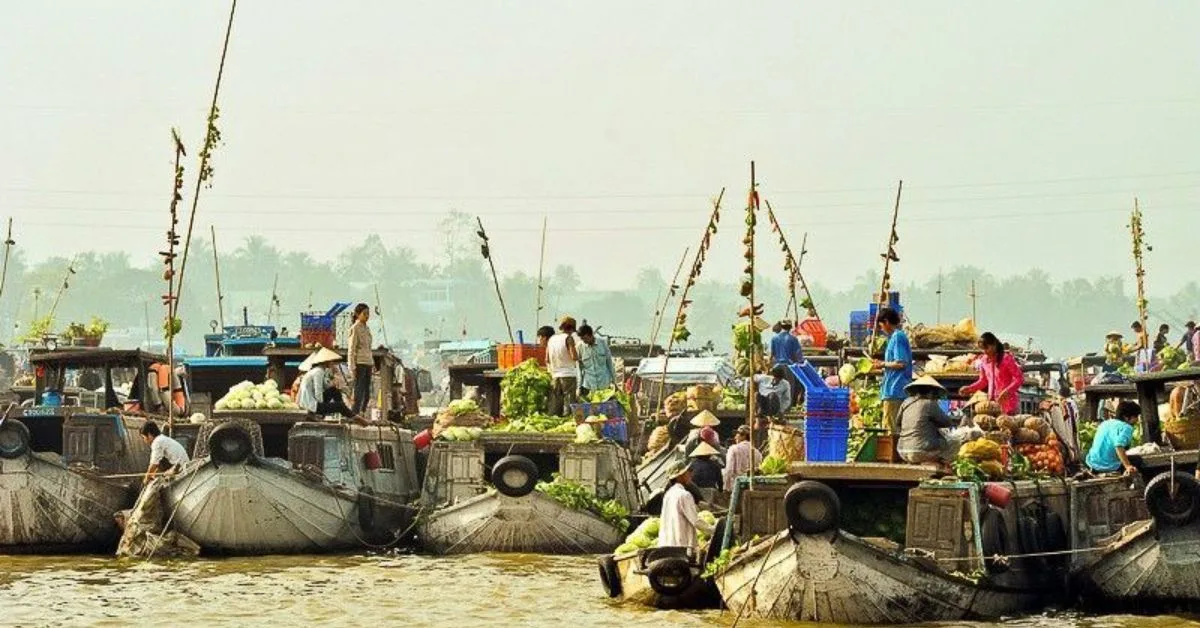 Lịch sử hình thành của chợ nổi Cái Bè