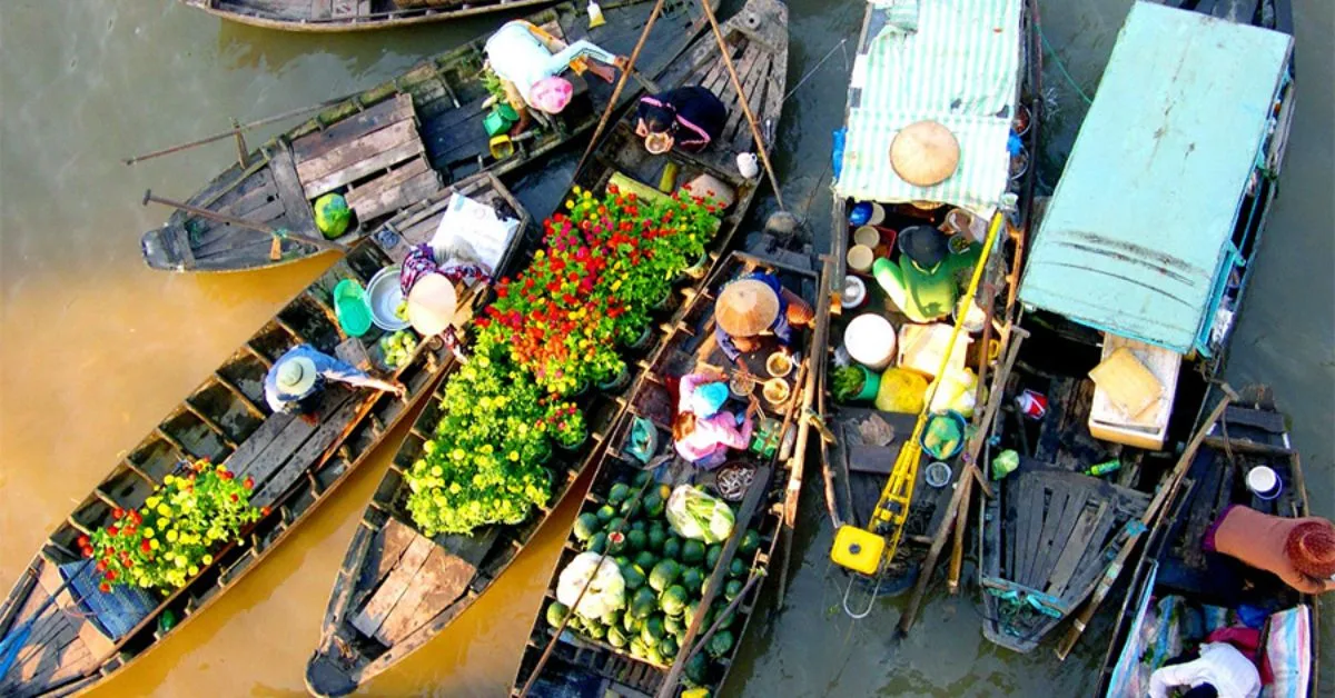 Các khu vực buôn bán