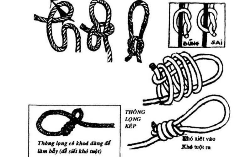Hướng dẫn cách buộc dây lều trại đúng cách
