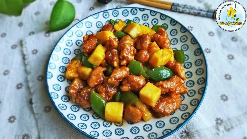 Thịt lợn xào chua ngọt