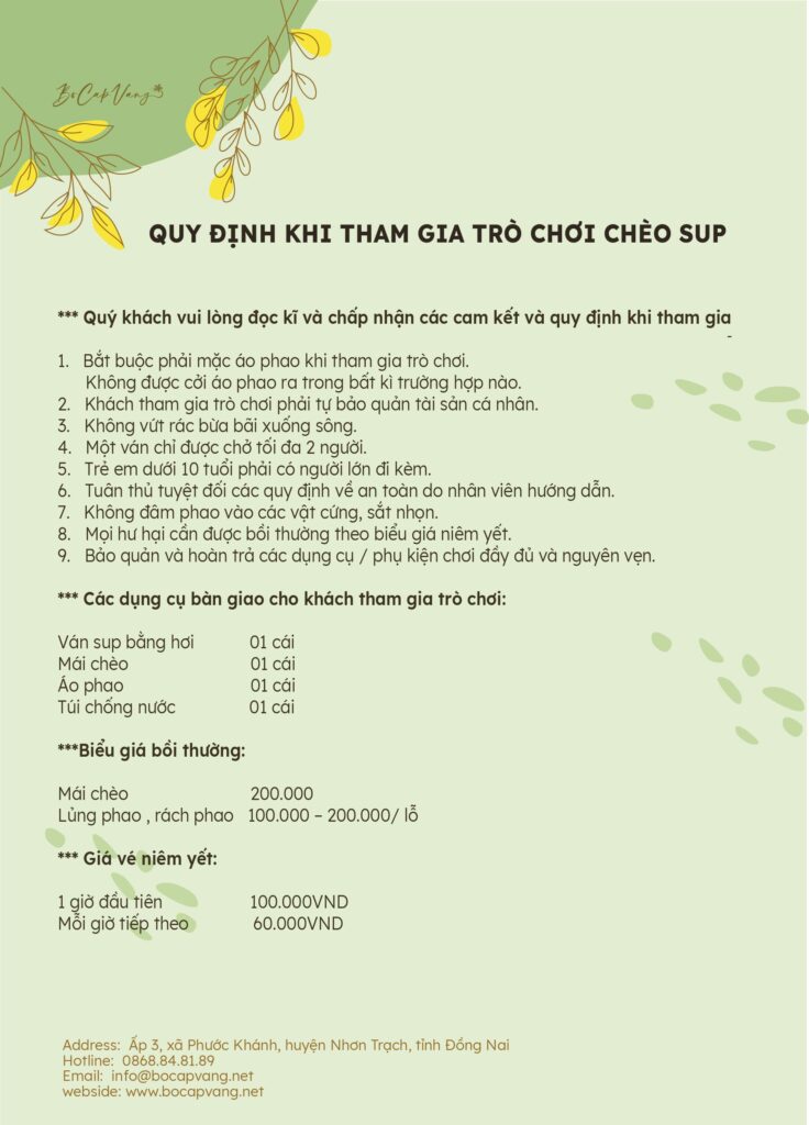 quy dinh cheo sup tai KDL Bo Cap Vang