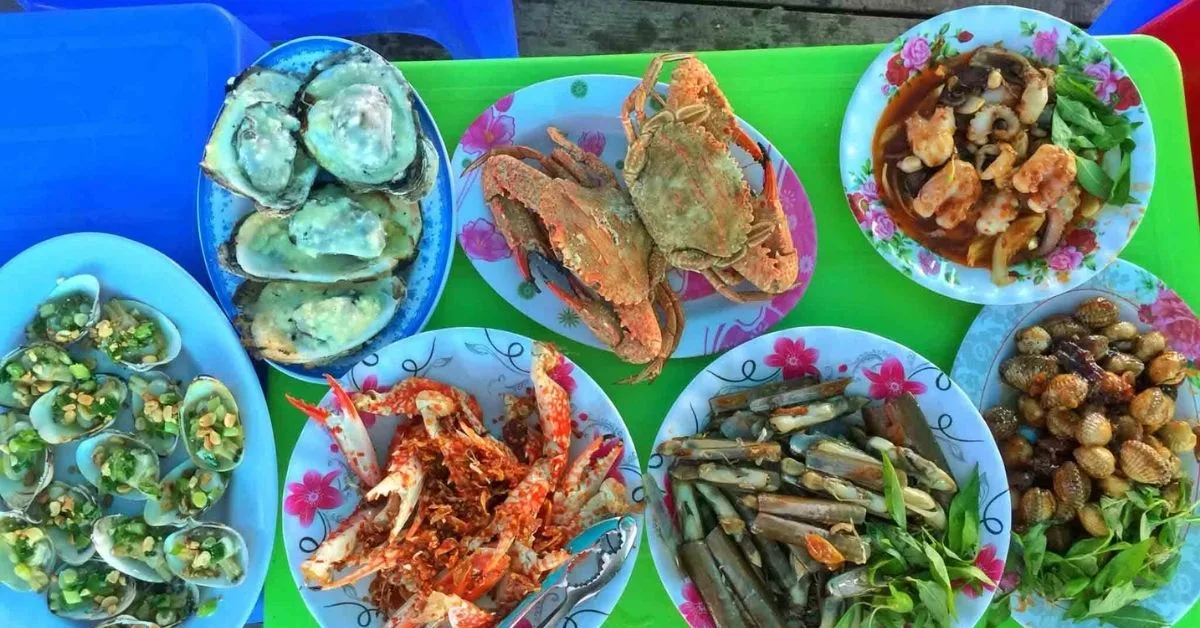 Ăn gì khi đến biển Tân Thành?