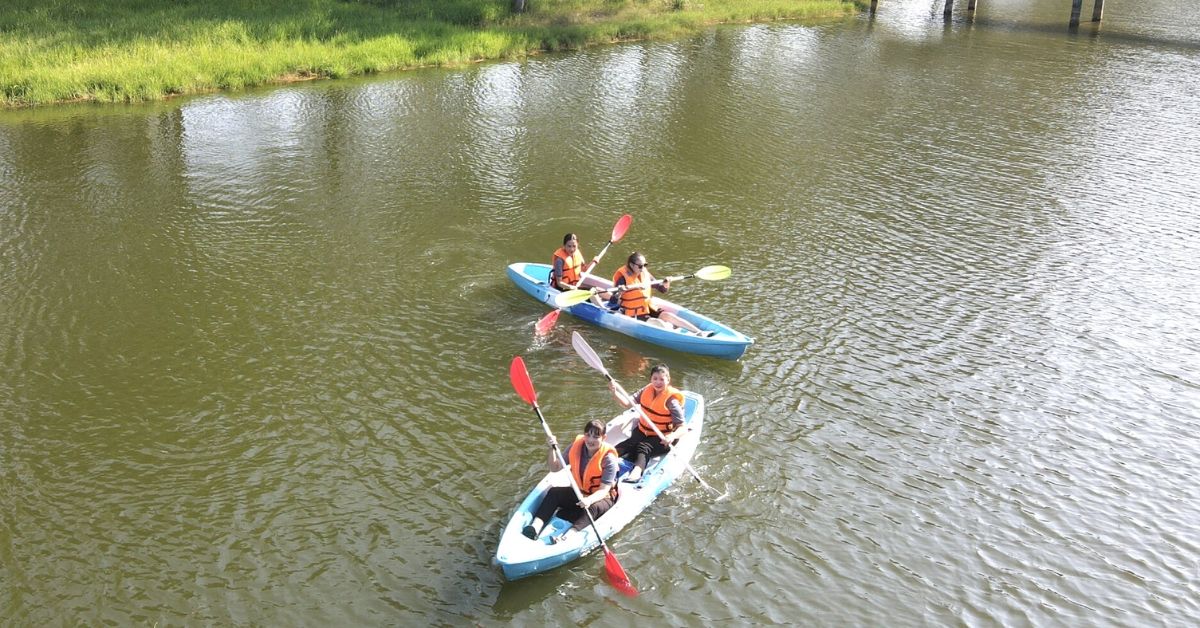 Các hoạt động thú vị khi cắm trại tại Hồ Tràm