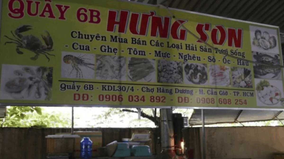 Vựa hải sản Hưng Son