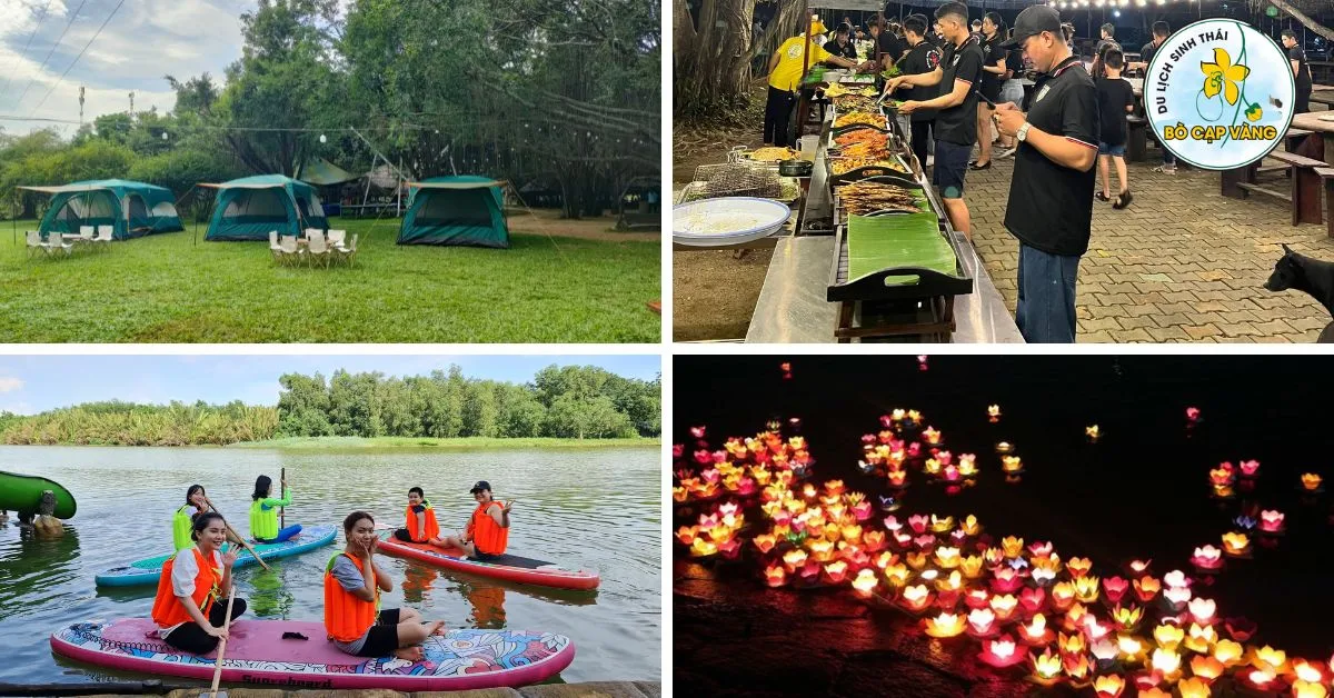 Tour cắm trại 2 ngày 1 đêm 650k/ người ở Bò Cạp Vàng có gì hấp dẫn?