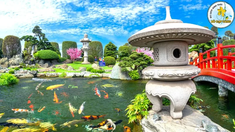 Đôi nét về công viên cá koi Rin Rin Park Nhật Bản