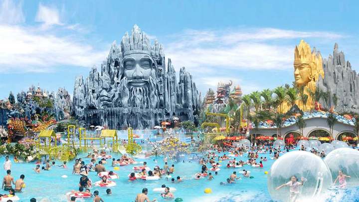 cong vien van hoa dam sen
