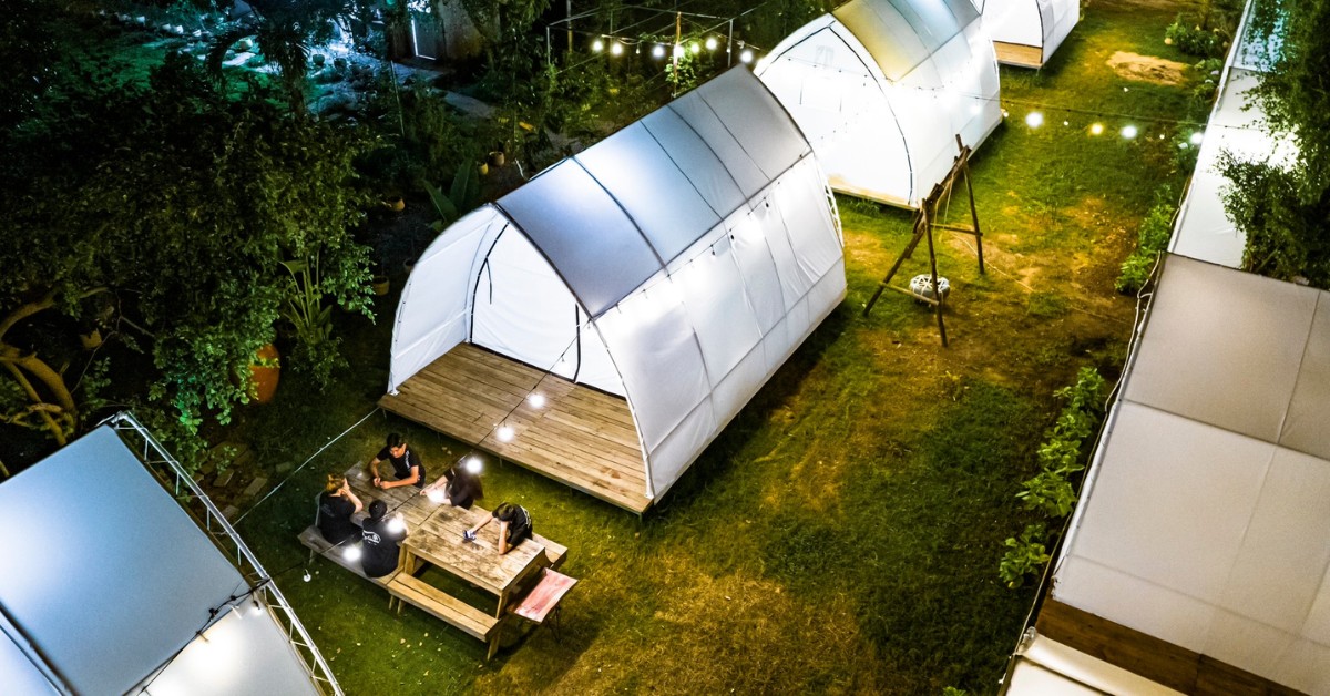 8 địa điểm Glamping gần Sài Gòn cực chất cho giới trẻ 11 Napy Garden Glamping
