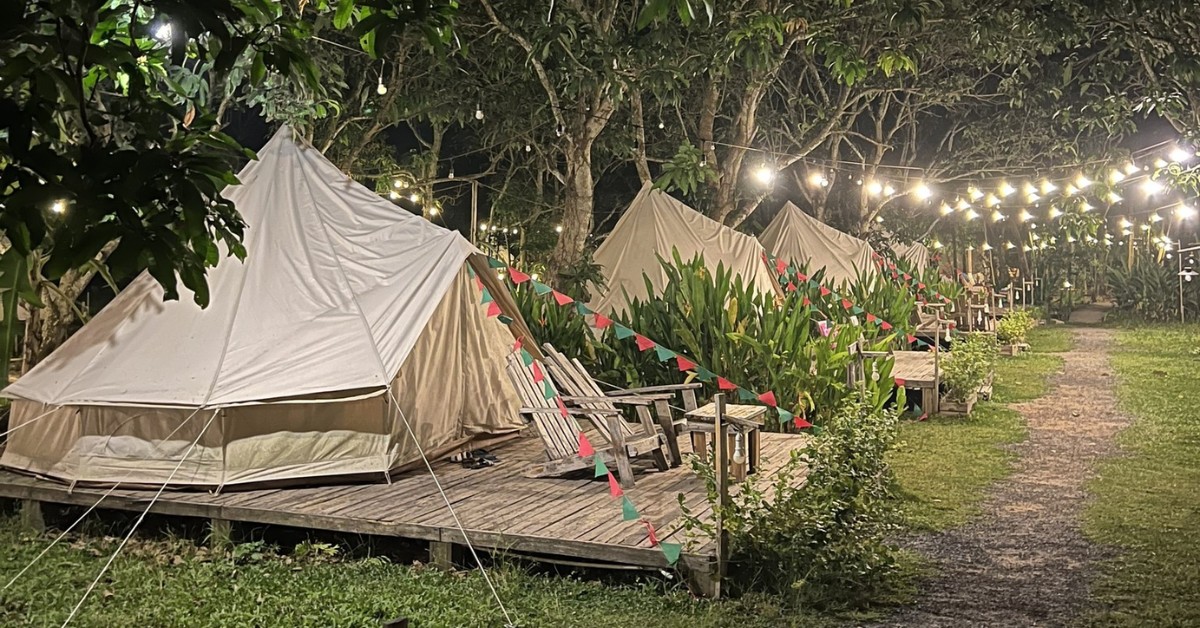 8 địa điểm Glamping gần Sài Gòn cực chất cho giới trẻ 12 Binifarm Tropical Retreat