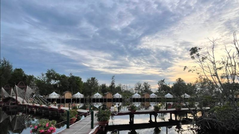 Hodota Camping địa điểm cắm trại nổi tiếng ở Hồ Tràm (1)