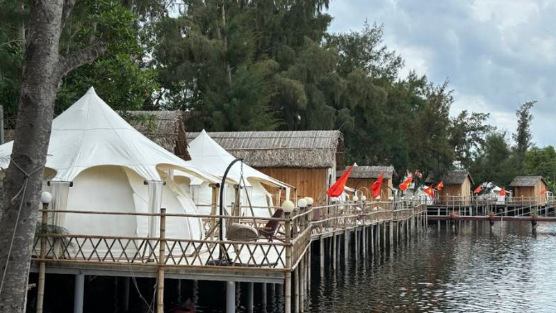 Hodota Camping địa điểm cắm trại nổi tiếng ở Hồ Tràm (2)
