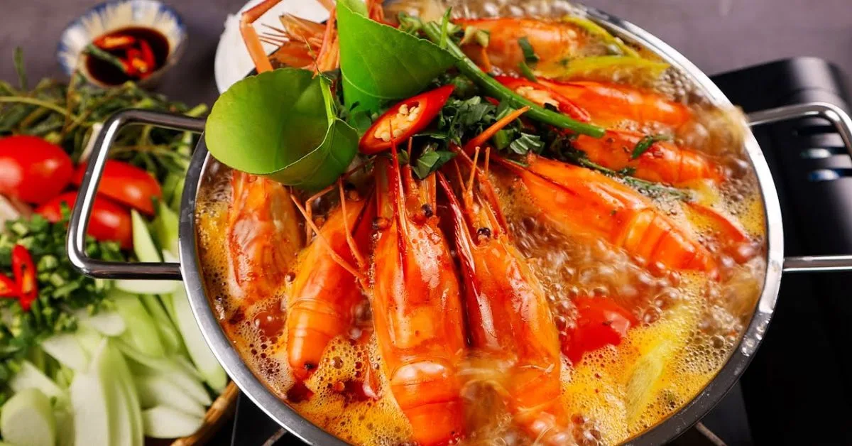 Lẩu tôm càng