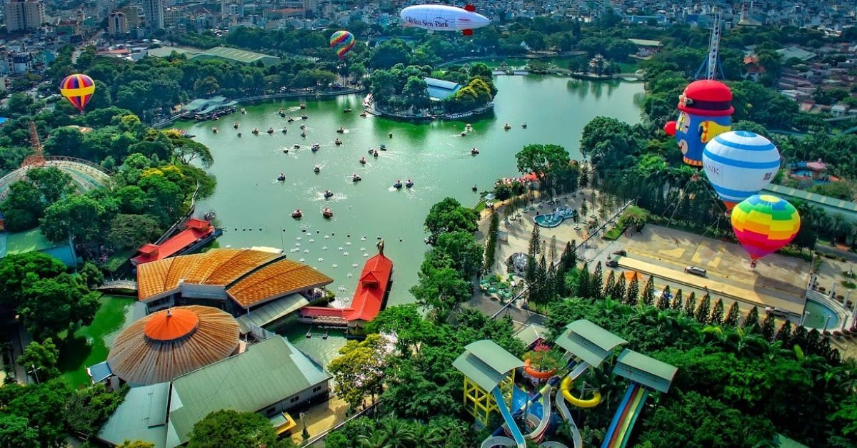 Top 12+ những khu vui chơi cảm giác mạnh ở TP. Hồ Chí Minh 9 Công viên văn hóa Đầm Sen
