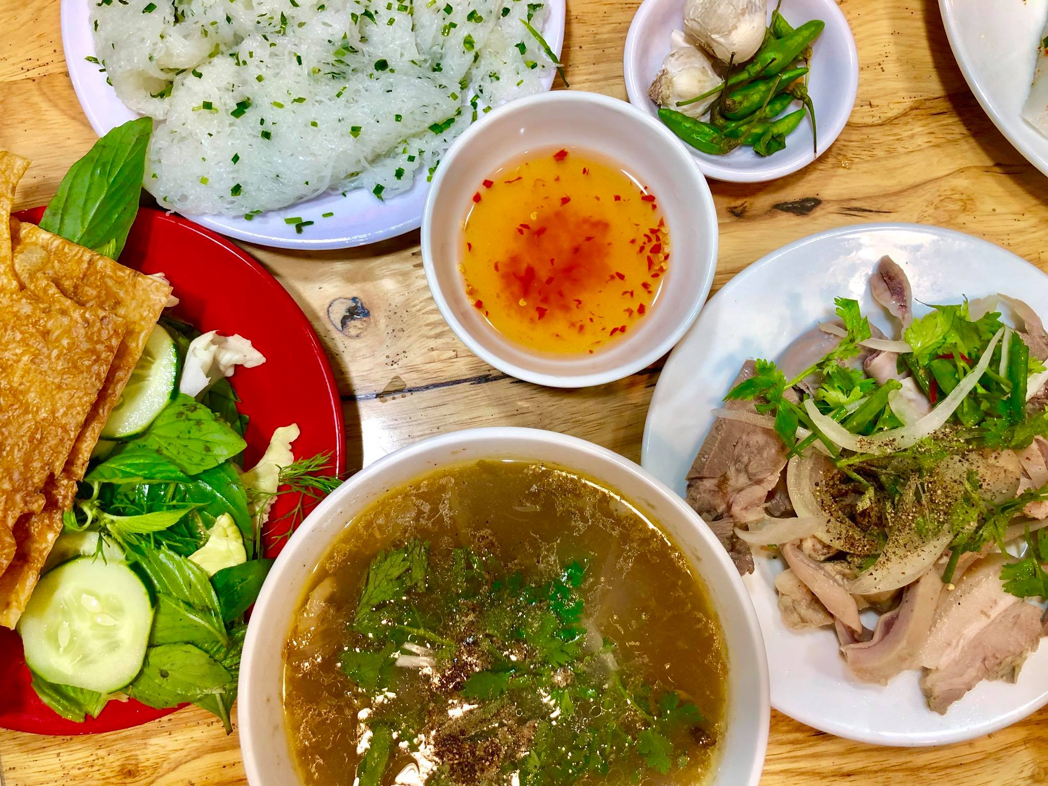 Bánh hỏi lòng heo Diên Hồng