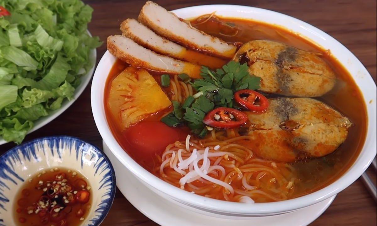 Quán ăn ngon tại Quy Nhơn - bún cá ngừ