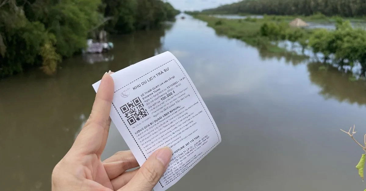 Giá vé của Rừng Tràm Trà Sư bao nhiêu? 