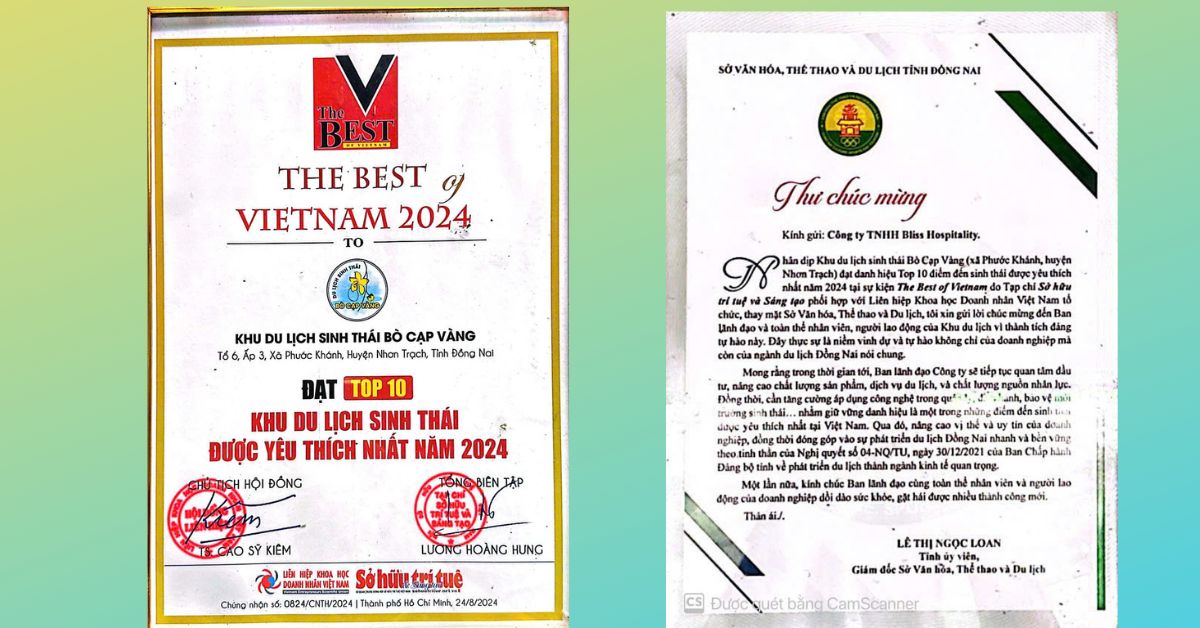 Top 10 khu du lịch được yêu thích nhất