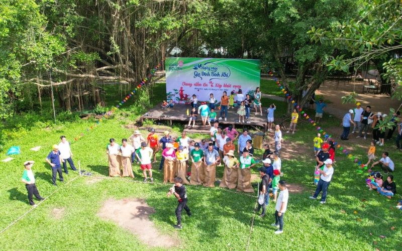 Tổ chức Year End Party Bò Cạp Vàng trọn gói ấn tượng 6 Trò chơi dân gian và hiện đại