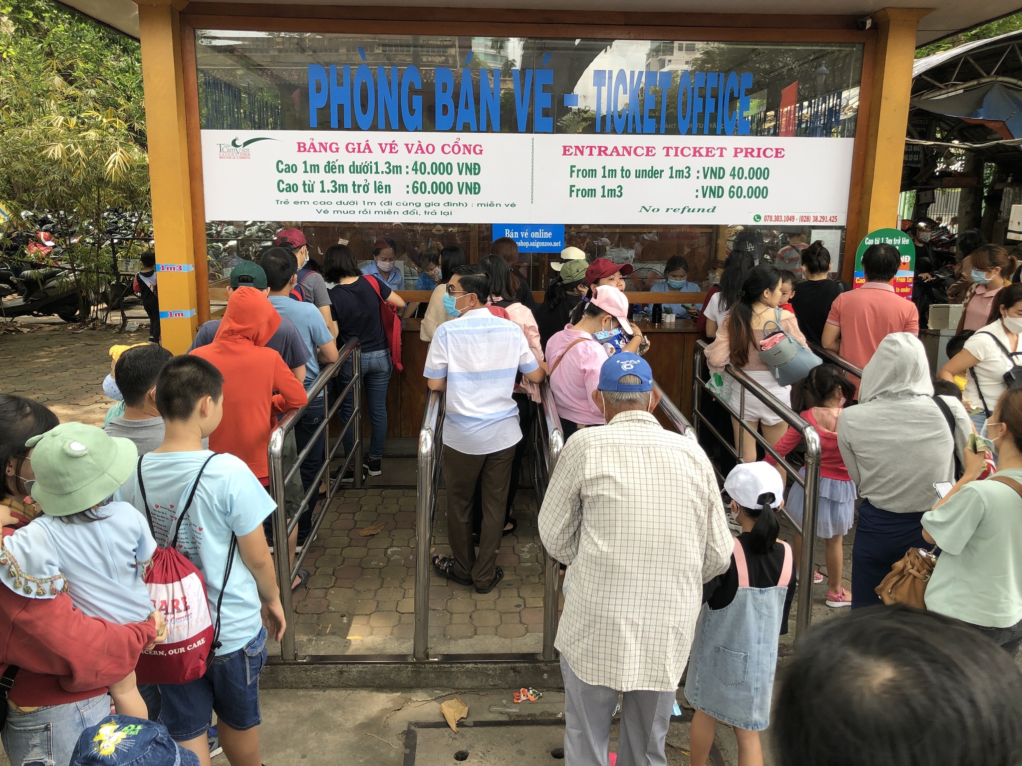 ve vao thao cam vien quan 1