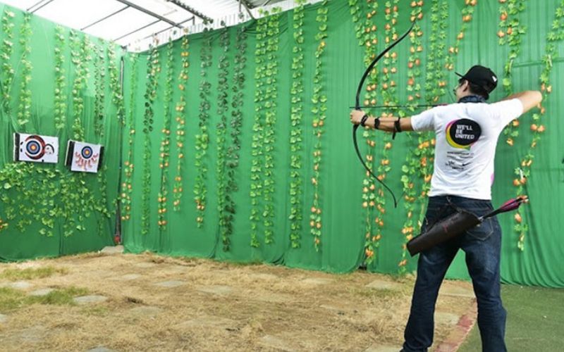 Trò chơi bắn cung tại the BCR