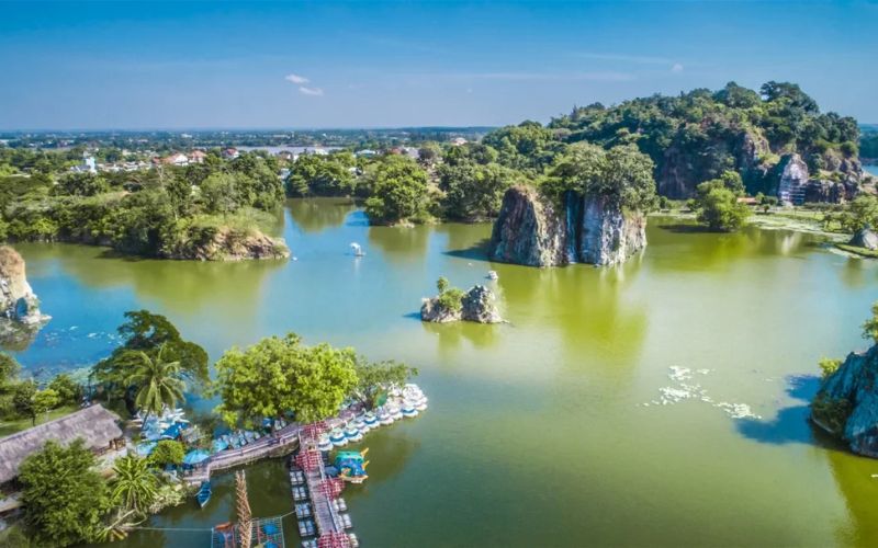 Khu du lịch Bửu Long cách Sài Gòn không xa