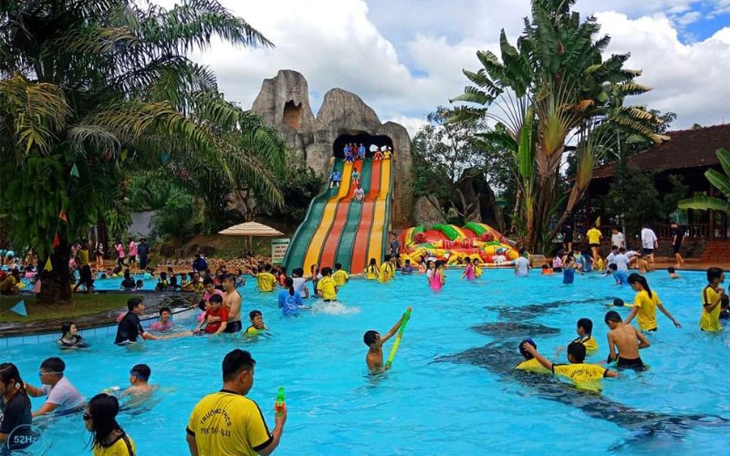 Biển nhân tạo tại Khu du lịch sinh thái Vườn Xoài