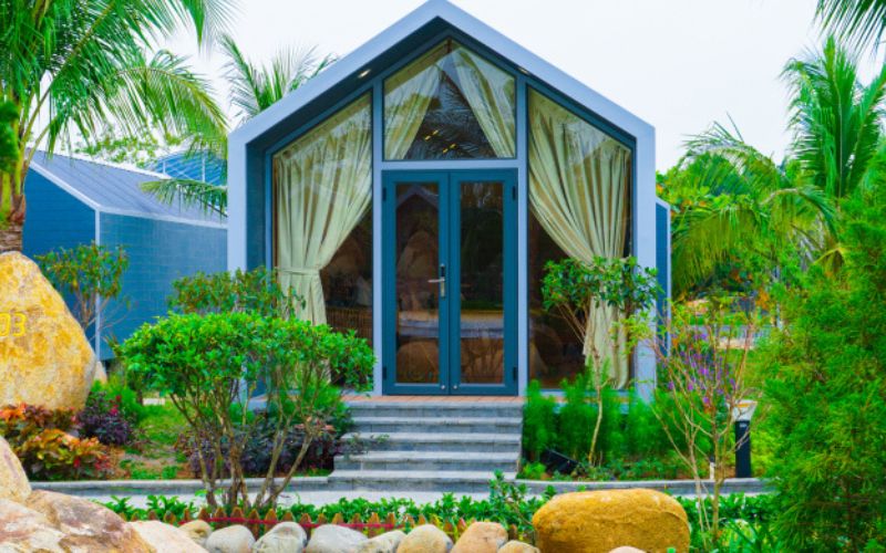 Thiết kế đơn giản giúp du khách có trải nghiệm gần gũi hơn với thiên nhiên